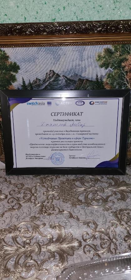 Amirshox Guest House Самарканд Екстер'єр фото